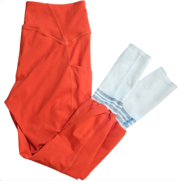 FREE PEOPLE Sock It To Me High waist Soft Stretchy Comfortable Leggings - Picture 7 of 10